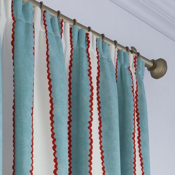 Emily Bond Gabriel Made to Measure Curtains Denim