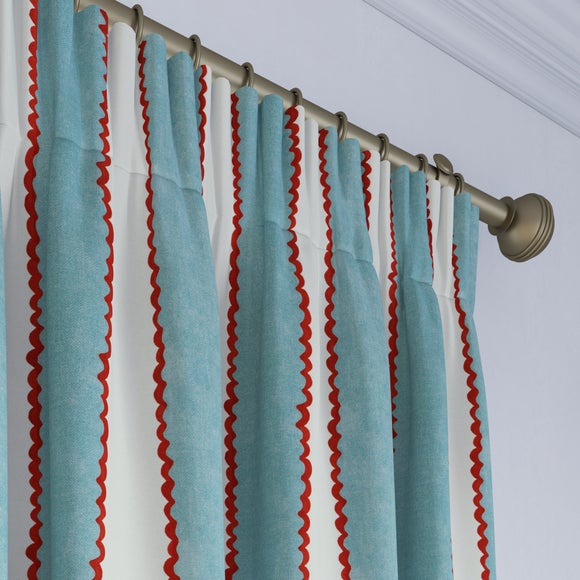 Emily Bond Gabriel Made to Measure Curtains Denim
