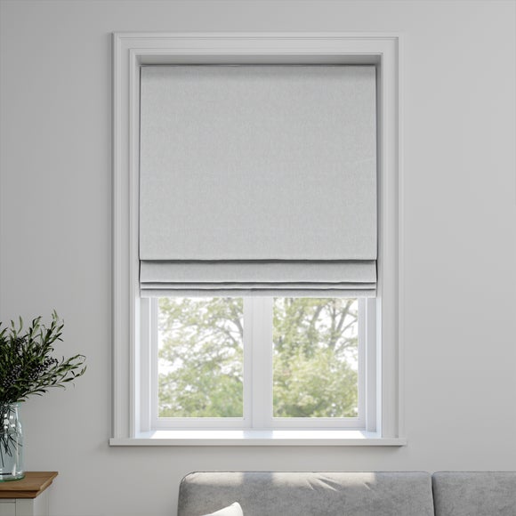 Claredon Made to Measure Roman Blind Silver