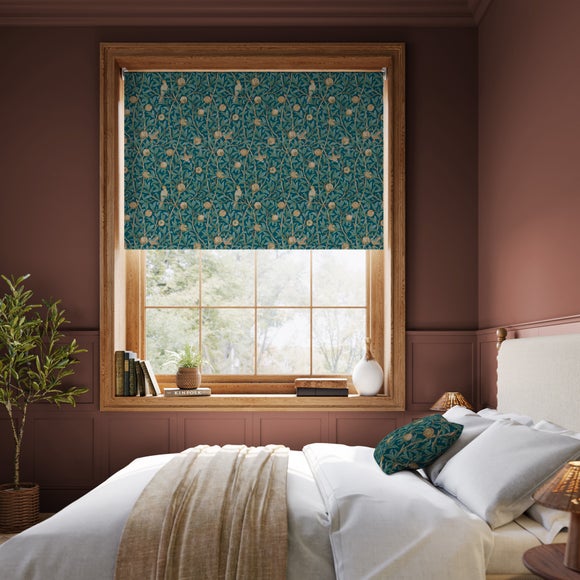 William Morris at Home Bird and Pomegranate Blackout Made to Measure Roller Blind