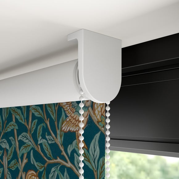 William Morris at Home Bird and Pomegranate Blackout Made to Measure Roller Blind Bird and Pomegranate Teal