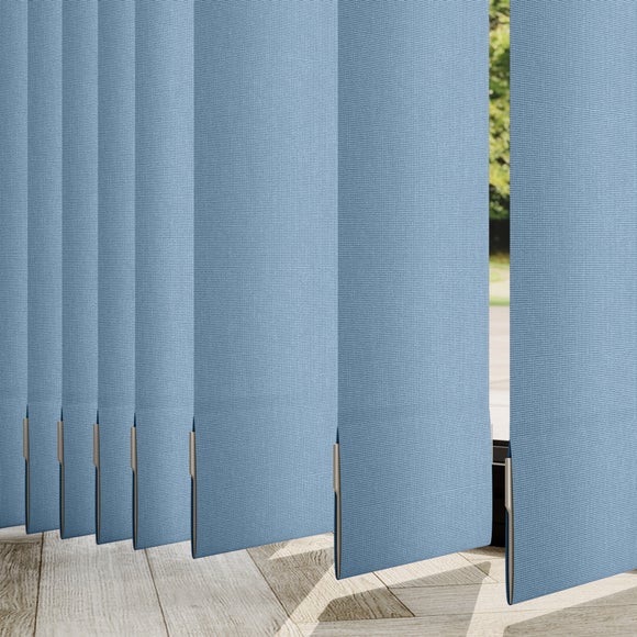 Waters Made to Measure Vertical Blind Waters Winsor Blue
