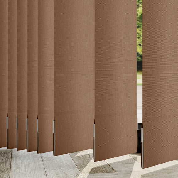 Waters Made to Measure Vertical Blind Waters Chocolate