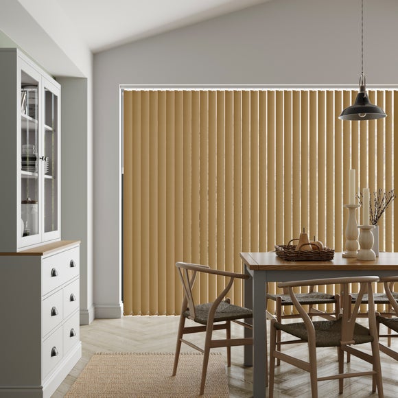 Waters Daylight Made to Measure Vertical Blinds Waters Caramel