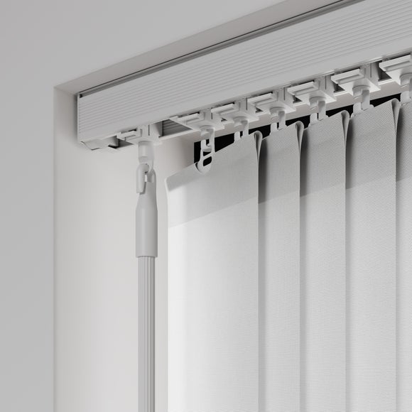 Sunset Blackout Made to Measure Vertical Blind Sunset Brilliant White
