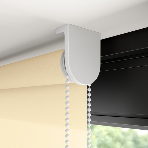Flora Fire Retardant Daylight Made to Measure Roller Blind Flora Taupe