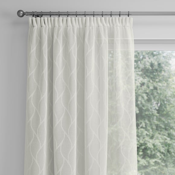 Yuna Made to Measure Voile Curtains Yuna Natural