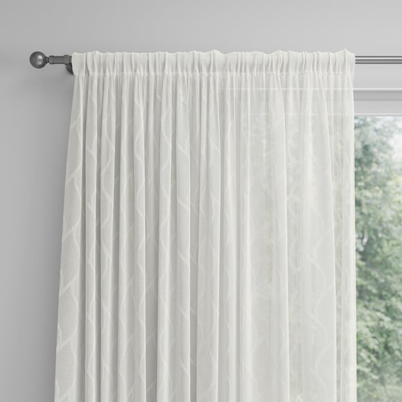 Yuna Made to Measure Voile Curtains Yuna Natural