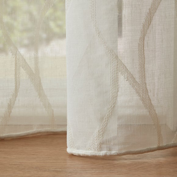Yuna Made to Measure Voile Curtains Yuna Natural