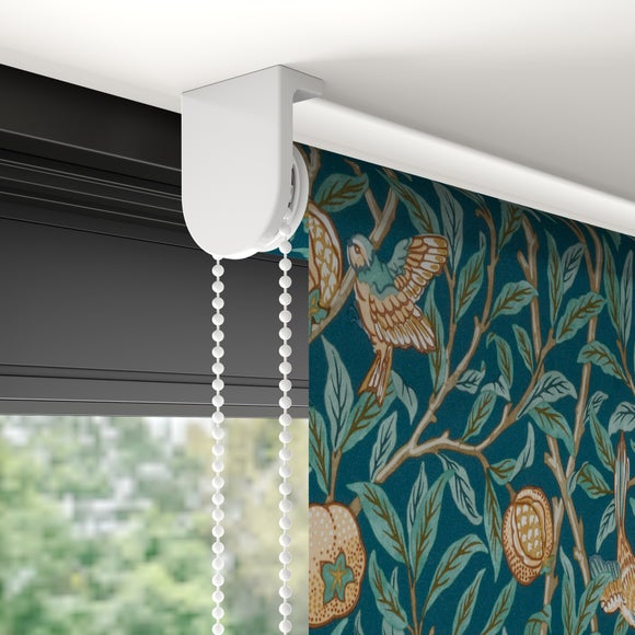 William Morris Bird and Pomegranate Daylight Made to Measure Roller Blind Bird and Pomegranate Teal