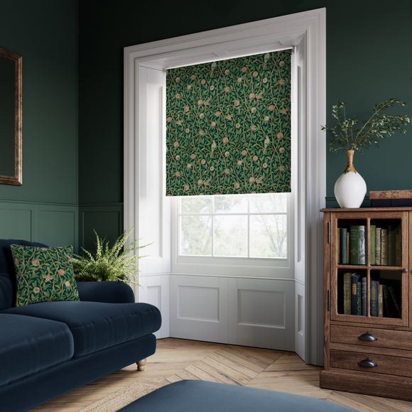 William Morris Bird and Pomegranate Daylight Made to Measure Roller Blind Bird and Pomegranate Spruce