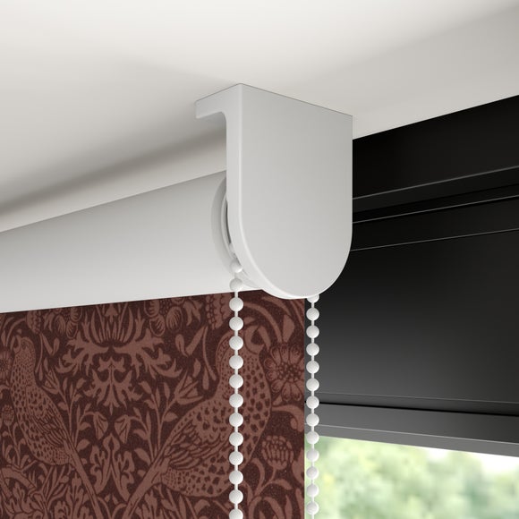 William Morris Strawberry Thief Tonal Blackout Made to Measure Roller Blind Strawberry Thief Tonal Merlot