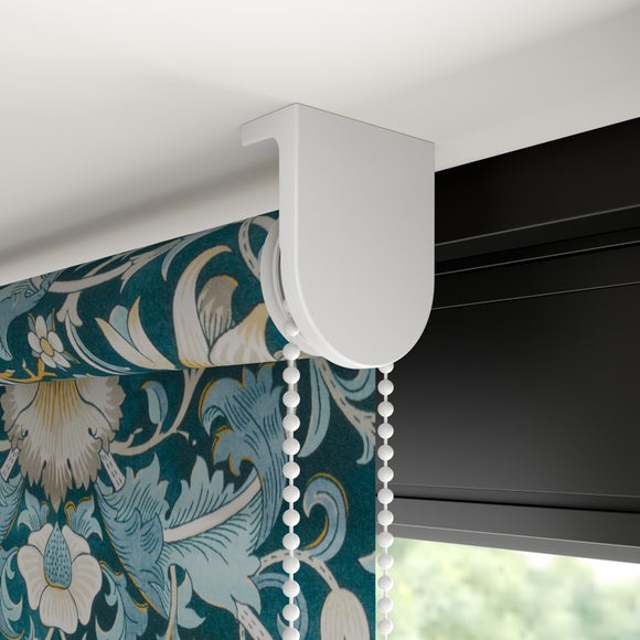 William Morris Lodden Velvet Daylight Made to Measure Roller Blind Lodden Velvet Navy Blue