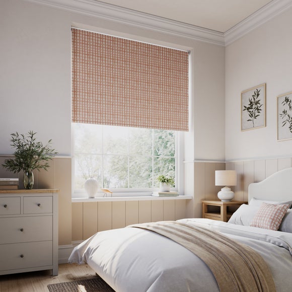 Emily Bond Arthur Blackout Made to Measure Roller Blind Blush