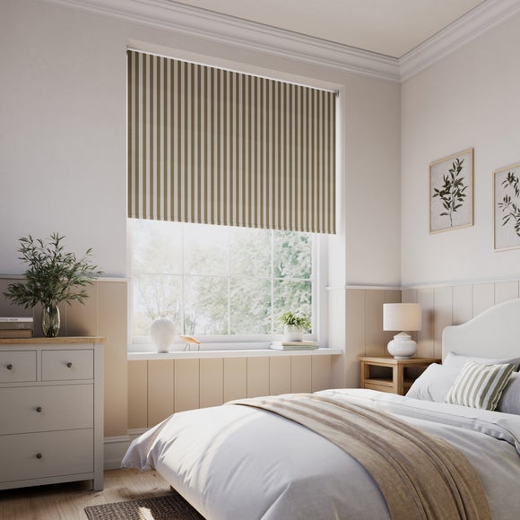 Emily Bond Elliot Blackout Made to Measure Roller Blind Linen