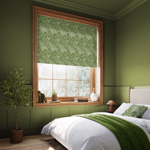 William Morris Willow Bough Daylight Made to Measure Roller Blind Willow Bough Fern