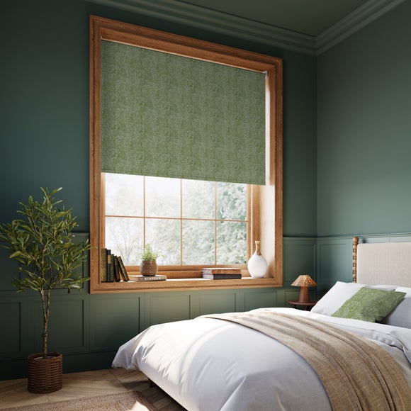 William Morris at Home Marigold Blackout Made to Measure Roller Blind Marigold Fennel