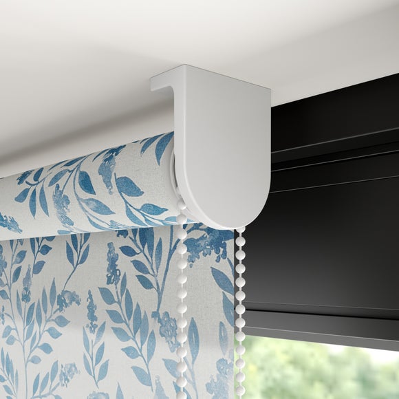 Emily Bond Delia Daylight Made to Measure Roller Blind Indigo