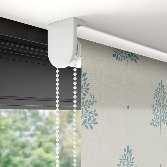 Emily Bond Zachary Daylight Made to Measure Roller Blind Indigo