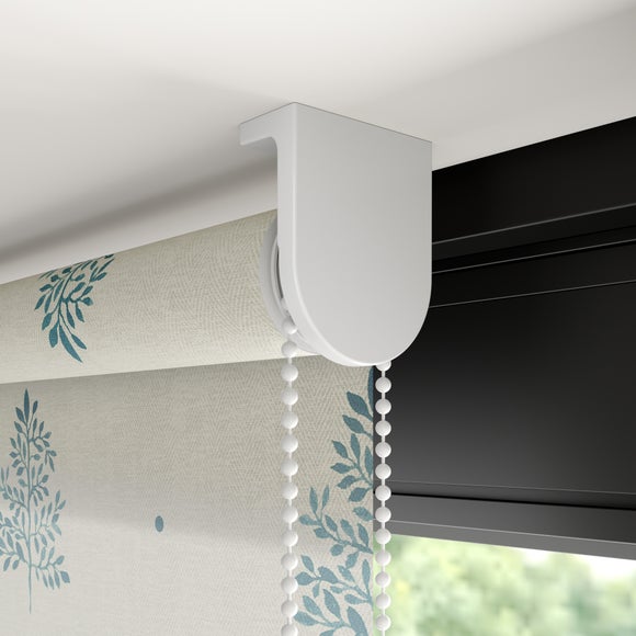 Emily Bond Zachary Daylight Made to Measure Roller Blind Indigo