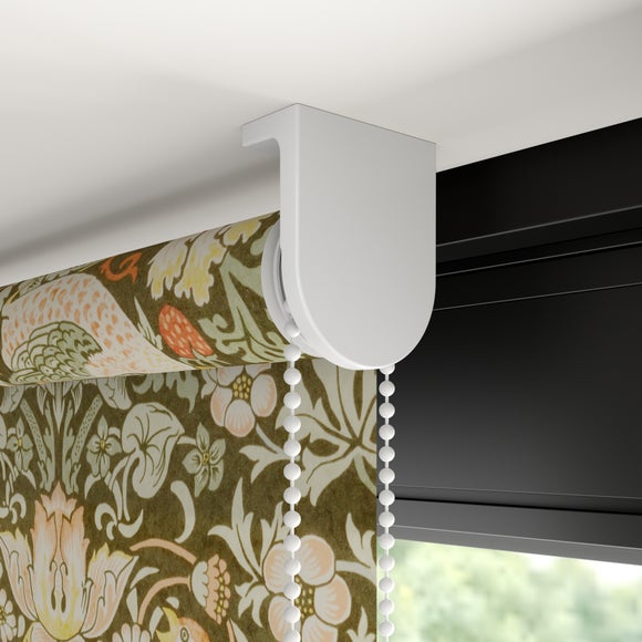 William Morris at Home Strawberry Thief Daylight Made to Measure Roller Blind Strawberry Thief Clay