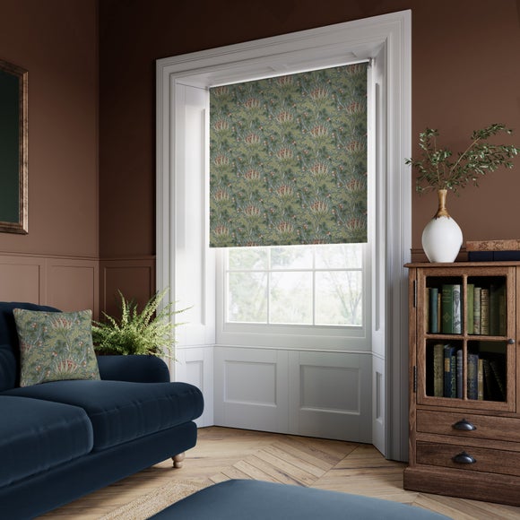 William Morris Artichoke Daylight Made to Measure Roller Blind Artichoke Sage