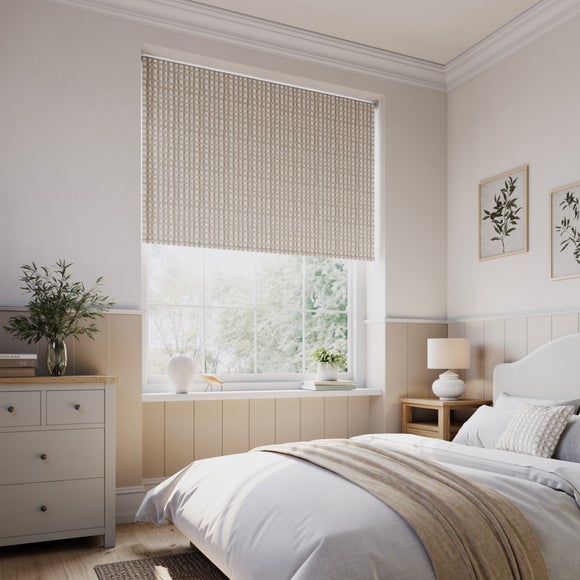 Emily Bond Arthur Blackout Made to Measure Roller Blind Natural