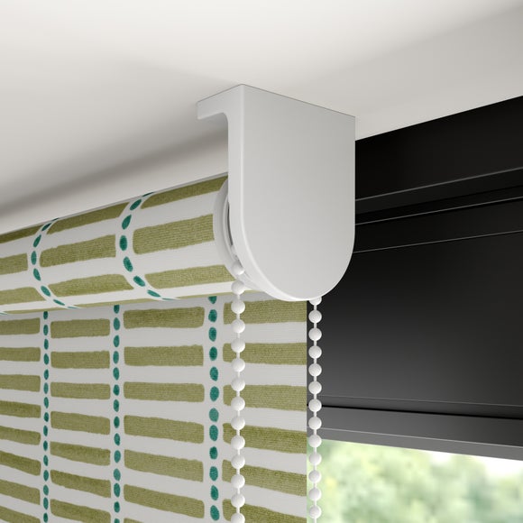 Emily Bond Fergus Blackout Made to Measure Roller Blind Olive