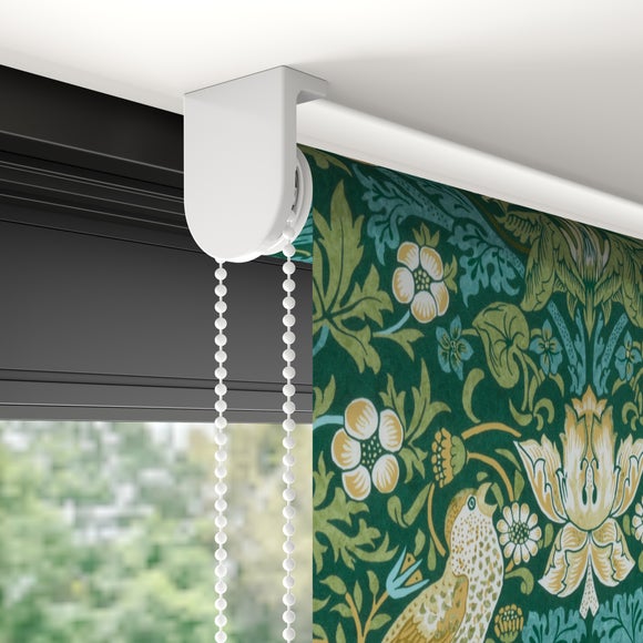 William Morris at Home Strawberry Thief Daylight Made to Measure Roller Blind Strawberry Thief Azure