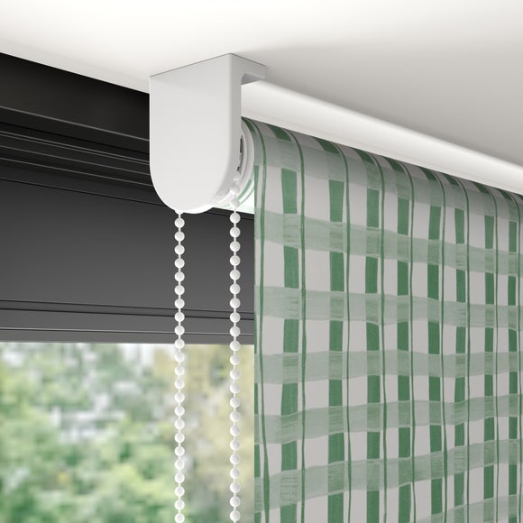 Emily Bond Arthur Blackout Made to Measure Roller Blind Seafoam