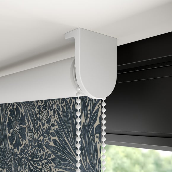 William Morris at Home Marigold Blackout Made to Measure Roller Blind Marigold Navy