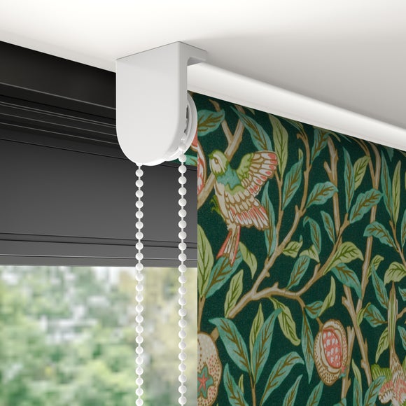 William Morris at Home Bird and Pomegranate Blackout Made to Measure Roller Blind Bird and Pomegranate Spruce