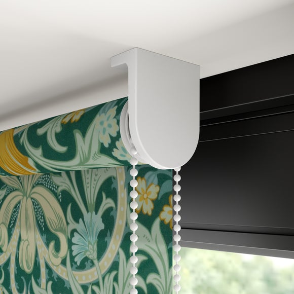 William Morris Woodland Weeds Daylight Made to Measure Roller Blind Woodland Weeds Evergreen