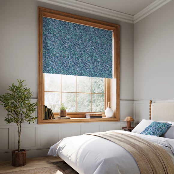 William Morris Willow Bough Blackout Made to Measure Roller Blind Willow Bough Ink