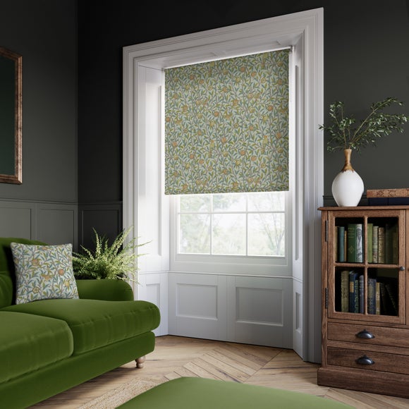 William Morris Bird and Pomegranate Daylight Made to Measure Roller Blind Bird and Pomegranate Aqua