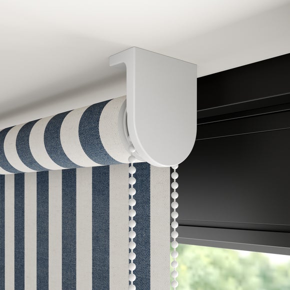 Emily Bond Elliot Blackout Made to Measure Roller Blind Indigo