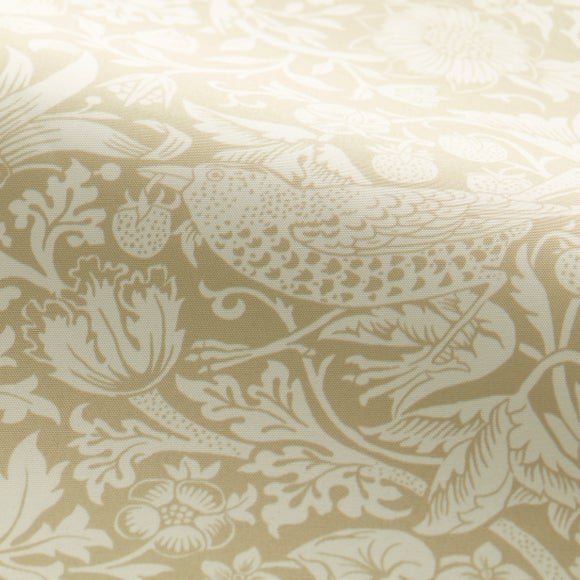 William Morris Strawberry Thief Tonal Daylight Made to Measure Roller Blind Strawberry Thief Tonal Wheat