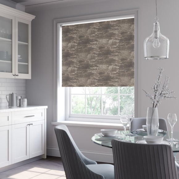 Argent Blackout Made to Measure Roller Blind Argent Mercury