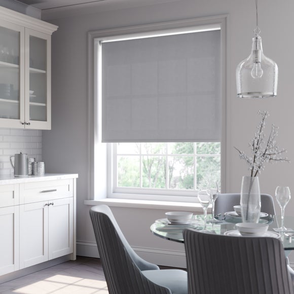 Ritz Daylight Made to Measure Roller Blind Ritz Birch Grey
