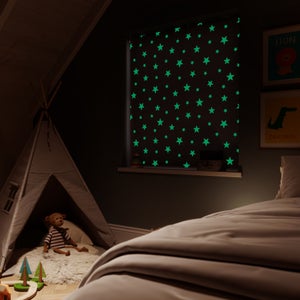 Night Glow In The Dark Flame Retardant Blackout Made To Measure Roller Blind