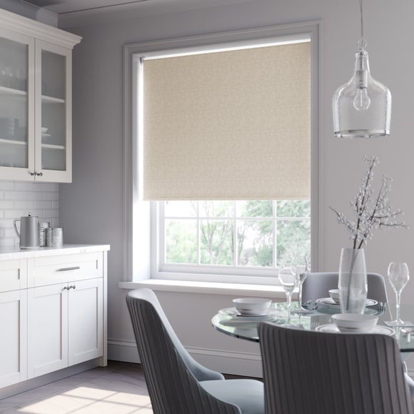 Matrix Flame Retardant Blackout Made to Measure Roller Blind Matrix Calico