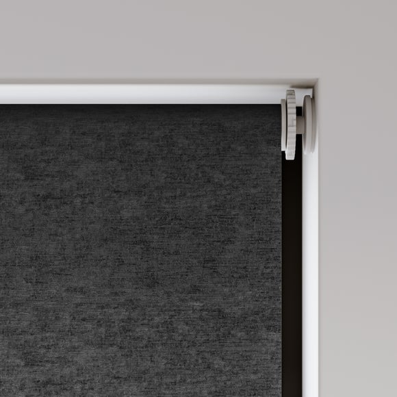 Crush Blackout Made to Measure Roller Blind Crush London Slate