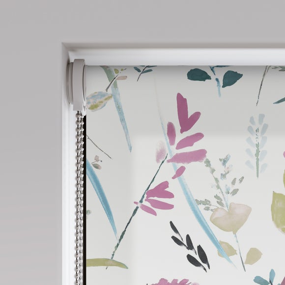 Flores Flame Retardant Daylight Made to Measure Roller Blind Flores Spring