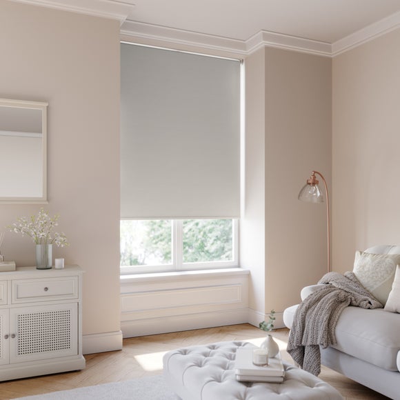 Shot Silk Blackout Made to Measure Roller Blind Shot Silk Ivory