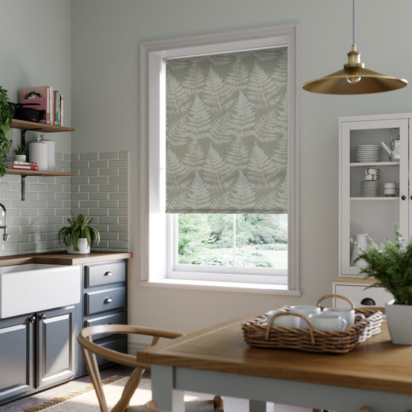 Mountain Aspen Daylight Made to Measure Roller Blind Mountain Aspen Green