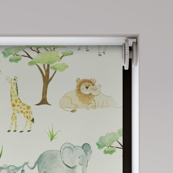 Safari Blackout Made to Measure Roller Blind Multicoloured