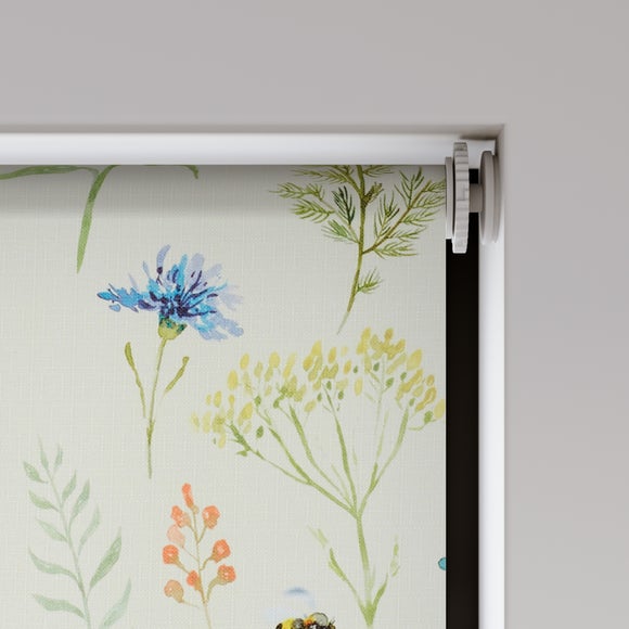 Poppy Daylight Made to Measure Roller Blind Poppies Red