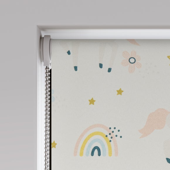 Unicorn Multicoloured Blackout Made to Measure Roller Blind Multicoloured
