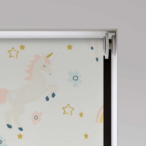 Unicorn Multicoloured Blackout Made to Measure Roller Blind Multicoloured