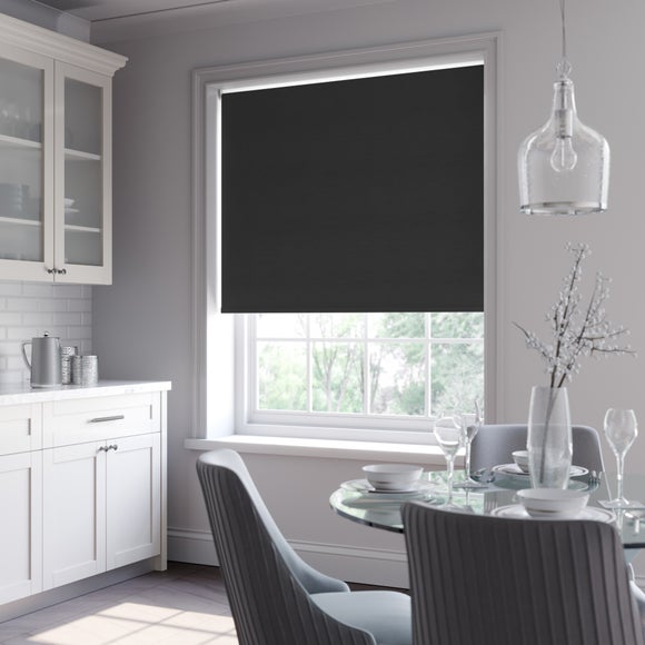 Erebus Made to Measure Blackout Roller Blind Erebus Grey